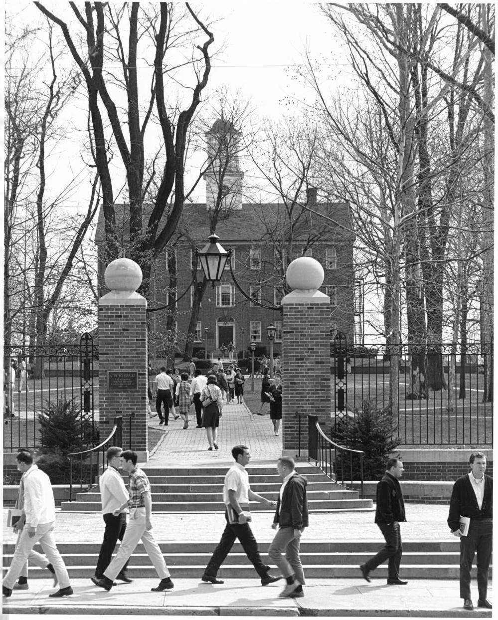 Photo of Class Gateway after it was constructed in the early-1960s