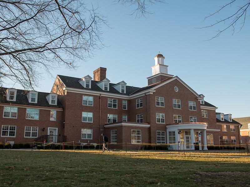 Photo of Bush Hall, located on East Green