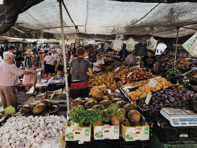 Food Market in Spain via Unsplash