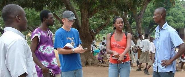 Students in Ghana