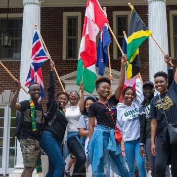 2021 International Student Union Homecoming parade